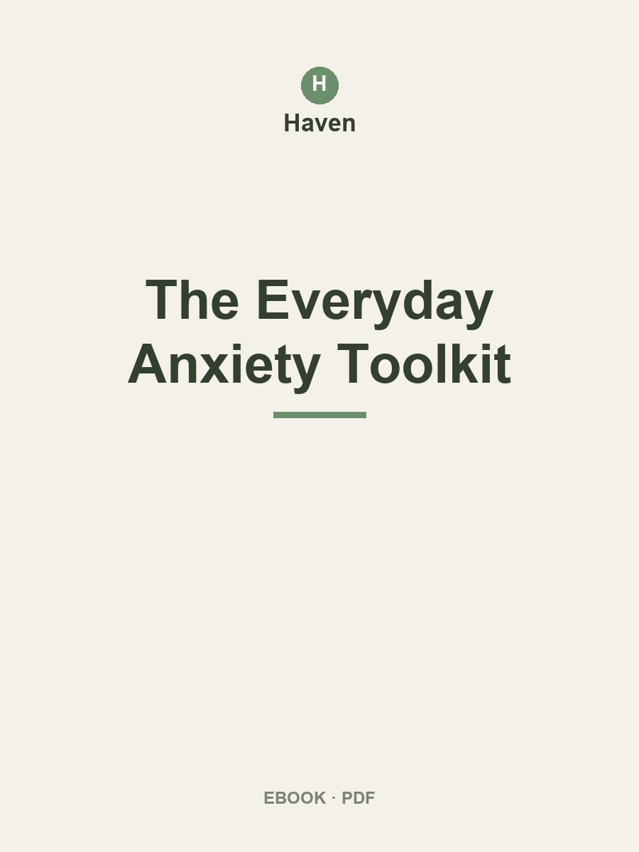 Cover of The Everyday Anxiety Toolkit